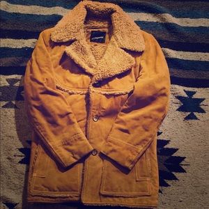 Super Sexy vintage JC penny Sherpa leather jacket